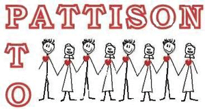 Pattison PTO with stick people holding hands